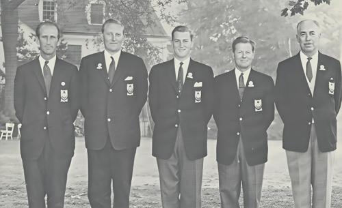 Joseph T. DeCosta, James A. Pearman, Richard S. L. Pearman, George E. Wardman, Julian Gascoigne