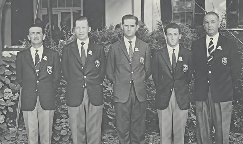 Humberto de Almeida, Joao Barbosa, Fernando Chaves Barcellos, Carlos Sozio, Seymour G. Marvin