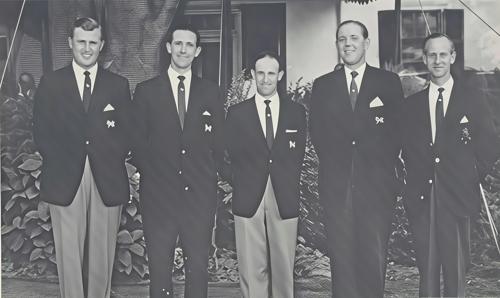 Michael F. Bonallack, Joseph B. Carr, Douglas N. Sewell, Guy B. Wolstenholme, Charles D. Lawrie