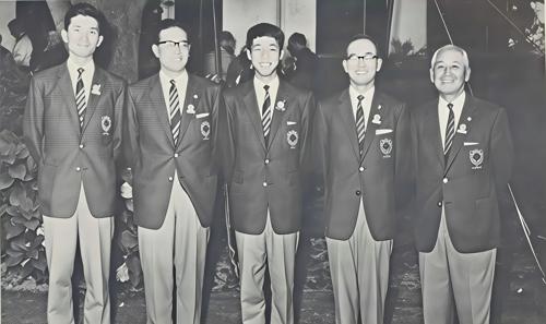 Kiyoshi Ishimoto, Takeaki Kaneda, Ginjiro Nakabe, Makoto Tanaka, Shun Nomura