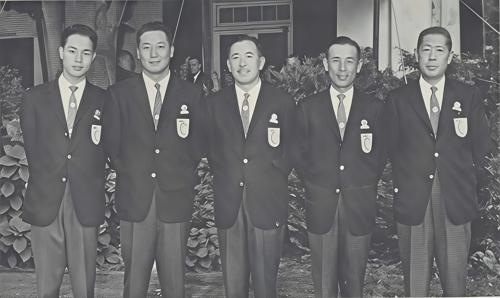 C. C. Chen, Jeffrey Koo, Stanley Shen, Chang Tung-Chang, T. Y. Lee