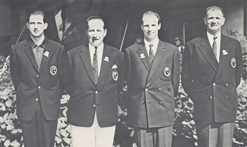 Olivier Barras, Otto Dillier, Dr. Peter Guetermann, Hans Schweizer