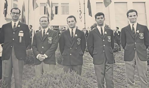 Nestor Sozio Sr., Humberto de Almeida, Carlos A. Sozio, Joao J. Barbosa, Nestor L. Sozio Jr.