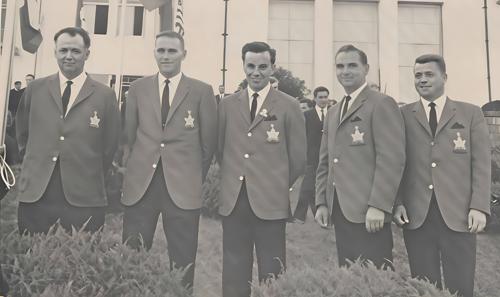 Dr. Jack E. Leddy, Gary Cowan, William Wakeham, Nick Weslock, Robert Wylie