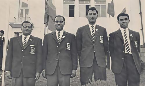 R. D. Habib, Tajuddin Salimi, M. Ibrahim Musa, M. M. Hashim Khan