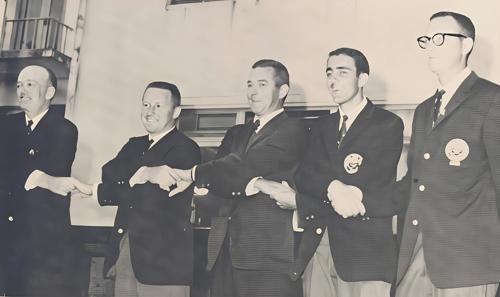 John D. Ames, Deane R. Beman, William J. Patton, Richard H. Sikes, Labron Harris Jr.