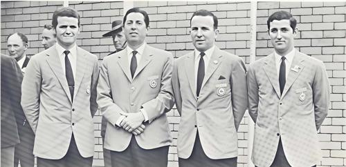 Roberto Monguzzi, Alberto Texier, Jorge C. Ledesma Jr., Jorge de Azcuenaga