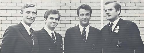 Alexis Godillot, Didier Charmat, Herve Frayssineau, Gaetan Mourgue dAlgue