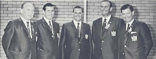 A. W. J. Kim Hall, C. R. Gribben, R. H. Whillans, K. G. Finlayson, J. D. Mackie