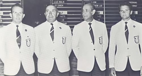 Jorge C. Ledesma Jr., Alberto Barreira, Carlos Bracht, Roberto Monguzzi