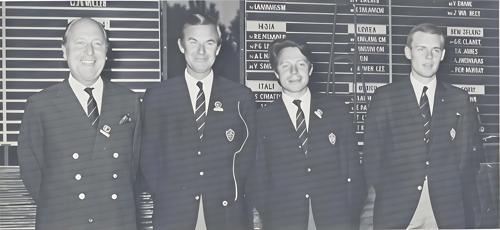 Jacky Moerman, Freddy Rodensch, Philip Toussaint, Jacques du Vivier