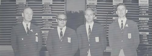 John Jacobsen, Klaus Hove, Henry Knudsen, Eric Nohrlind