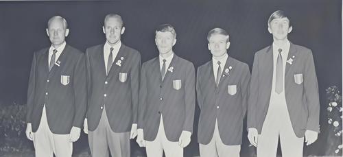 Johan J. Horn, Yngve Eriksen, Lars Musaeus Jr., Erik Donnestad, Erik Olav