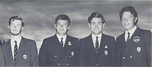 Yves Mahaim, Yves Brose, Benoit Dumont, Freddy Rodesch