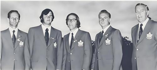 Keith Alexander, Dave Barr, Doug Roxburgh, Nick Weslock, R. Bruce Forbes