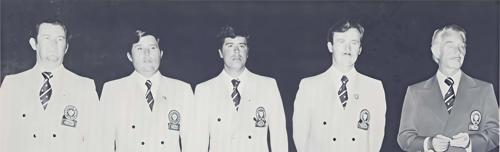 Mauricio Urdaneta, Enrique Farias, Carlos Perez Acosta, Ricardo Vega, Moises Zajarais