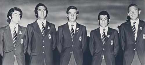 Eduardo De La Riva, Jose Gancedo, Nicasio Sagardia, Roman Taya, Alvaro A. Alonso