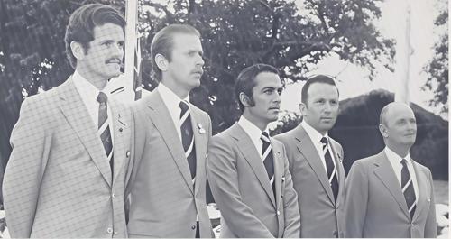 Roberto Monguzzi, Juan Devoto, Horacio Carbonetti, Jorge Ledesma, Adolfo Cambiaso