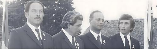 Brendan Ingham, Bill Pitt, Louis Moniz, Noel Van Putten