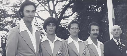 Fernando Sanchez, Albert Evers, Alfonso Linares, Gustavo Giraldo, Enrique Samper