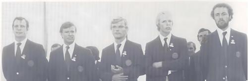 Magnus Lindberg, Hans Hedjerson, Jan Rube, Goran Lundquist, Olle Dahlgren
