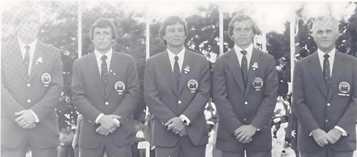 George F. Burns III, Curtis Strange, Gary Koch, Jerome K. Pate, Hord W. Hardin