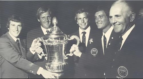 Curtis Strange, George Burns III, Jerry Pate, Gary Koch, Hord W. Hardin