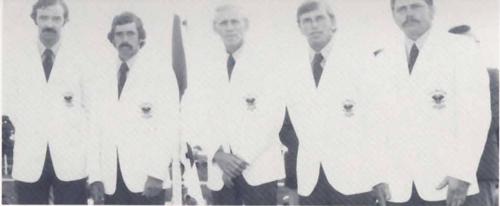 D. A. Hutchinson, Tony Gover, John Keating, Wayne Brittain, Greg Fennell