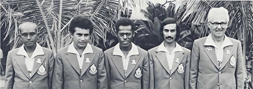 Rahim Buksh, Raymond Fisher, Eremasi Lutanatabua, Rafiq Mohammed, Reginald J. Woodman