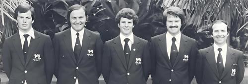 Gordon Brand, Allan Brodie, Brian Marchbank, Peter McEvoy, Sandy Saddler