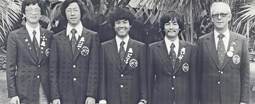 David Chan, Mark Chow, Yau Tak, Alex Tang, Gordon MacWhinnie