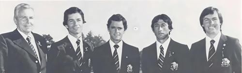 Francisco Reutter, Sebastian Aninat, Benjamin Astaburuaga, Andress Morales, Felipe Taverne