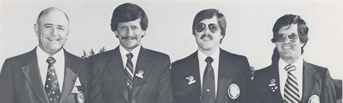 Manuel Ortiz, Roberto Cottone, Gustavo Staebler, Alfonso Toledo