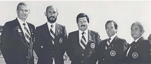 Jim Teale, Carlos Vicente, Juan Ramos, Elvyn Cordova, Ramon Perez