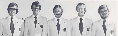 Jan Blomqvist, Per Anderson, Anders Johnsson, Goeran Lundqvist, Jan Rube