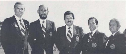 Jim Teale, Carlos Vicente, Juan Ramos, Elvyn Cordova, Ramon Perez