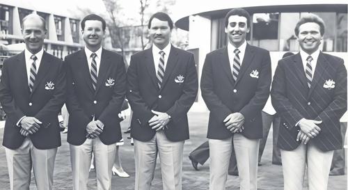 Michael Fitchett, Neil Crafter, Tony Dight, Gerard Power, David Smith