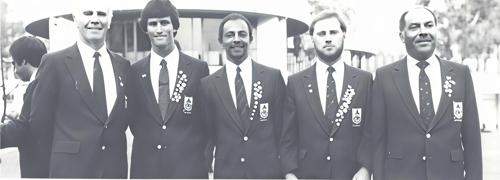 Jack Wahl, Scott Mayne, Denton Outerbridge, Hav Trott, Noel Van Putten