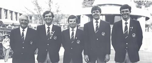 Barry Forrest, Michael Barltrop, Terry Cochrane, Greg Turner, John Williamson