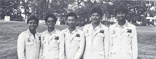 Simplicio Taguiam, Guillermo Ababa, Antolin Fernando, Robert Pactolerin, Carito Villaroman