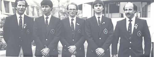 Jurg Pesko, Michael Buchter, Markus Frank, Thomas Gottstein, Erwin Vonlanthen