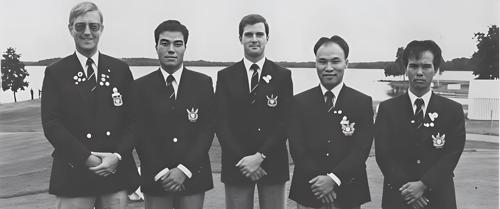 Tony Clement-Brown, Dominique Boulet, Ian Hindhaugh, Richard Kan, Tang Man Kee