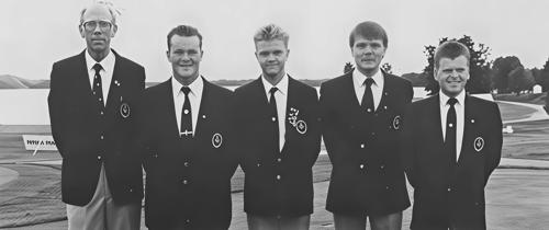 Johann Benediktsson, Hilmar Bjorgvinsson, Bjorn Knutsson, Sveinn Sigurbergsson, Sigurdur Sigurdsson