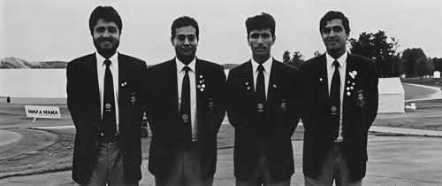 Amandeep Johl, Rajeev Mohta, C. Milkha Singh, Lakshman Singh