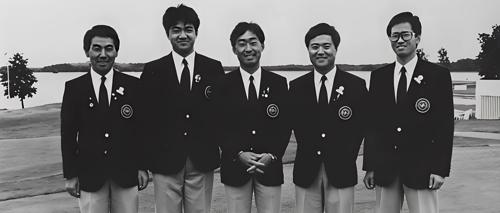 Tetsuo Sakata, Ryoken Kawagishi, Ken Kusumoto, Kiyotaka Oie, Kiyoshi Okura