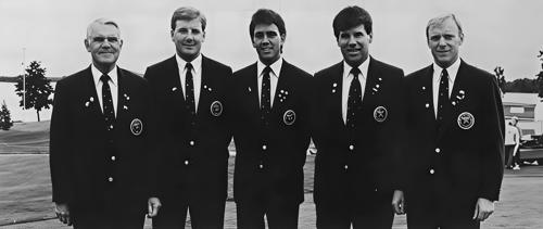 James Hand, Kevin Johnson, Eric Meeks, Jay Sigel, Danny Yates