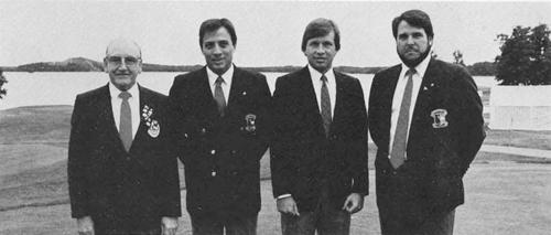 Guillermo Aceto, Jorge Casaus, Victor Henriquez, Carlos Iraheta