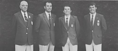 Seymour Marvin, Patrick Caussin, Rafael Gonzalez, Wagner Rocumback