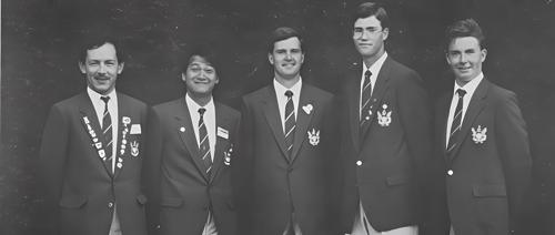 Brian Choa, Derek Fung, Ian Hindhaugh, Scott Rowe, David Tonroe