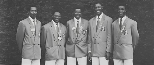 Konan Coulou, Alain Danho, Bertin Djedji, Siaka Kone, Marcel Soumahoro